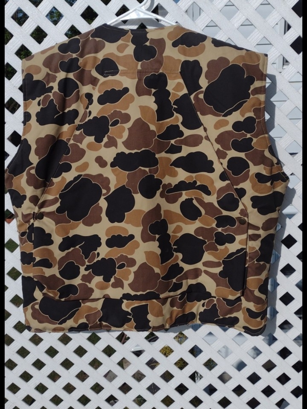GORE-TEX Camouflage Vest in Brown and Tan
